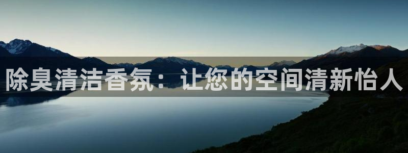 凯时国际app登录：除臭清洁香氛：让您的空间清新怡人