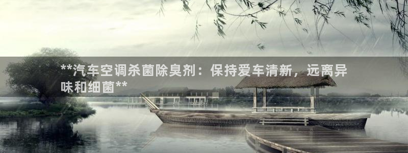 尊龙凯时logo：**汽车空调杀菌除臭剂：保持爱车清新，