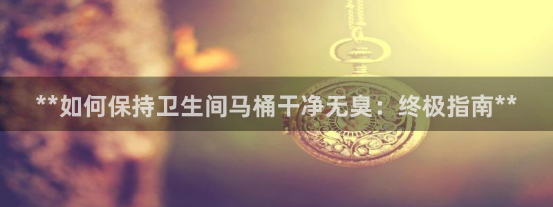尊龙凯时ag旗舰厅官网客服：**如何保持卫生间马桶干净无
