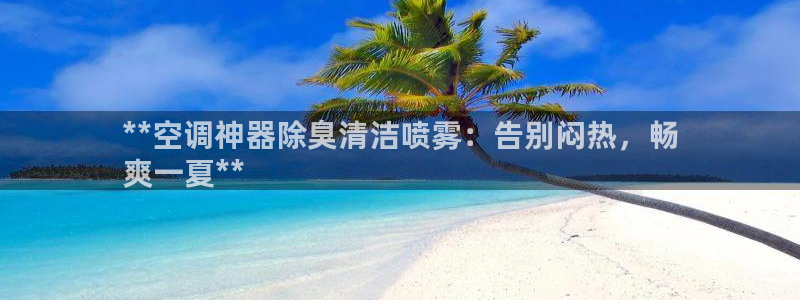 尊龙ag旗舰官网：**空调神器除臭清洁喷雾：告别闷热，畅